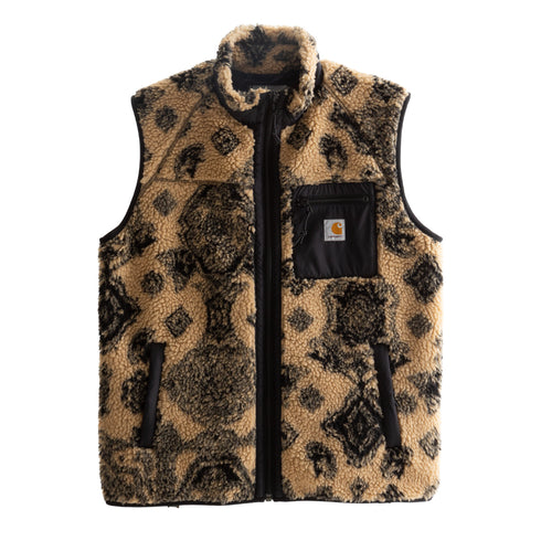 Carhartt WIP Prentis Vest Liner Dusty H Brown/Black I026719_15R_XX Degli Uberti